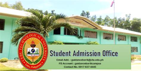 ctu barili portal|Admission Portal.